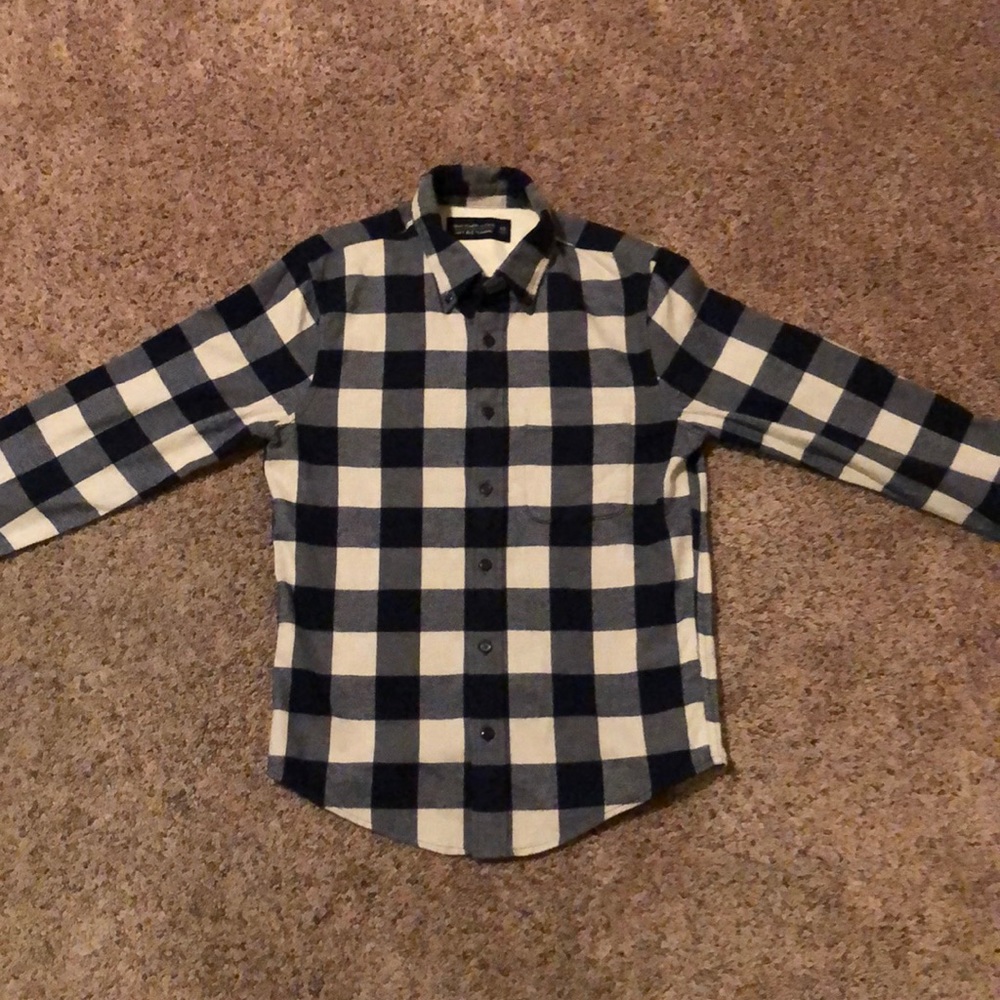 Men’s Long Sleeve Flannel Abercrombie & Fitch